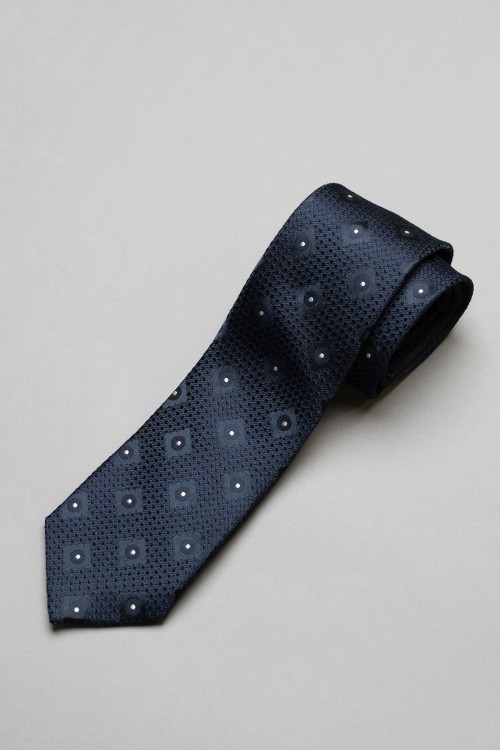 Men's tie, 100% silk - 18