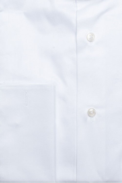 Cotton shirt with cufflinks, men's
