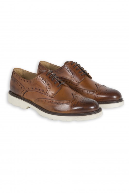 Perfore leather shoes, men's