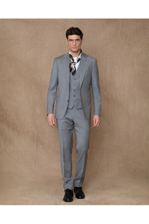 Vest made of 100% Virgin Wool Super 130's, men's