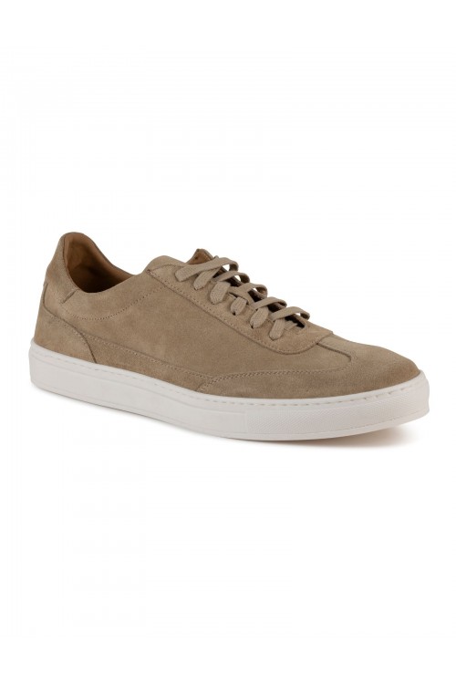Sneakers from 100% suede leather, men's