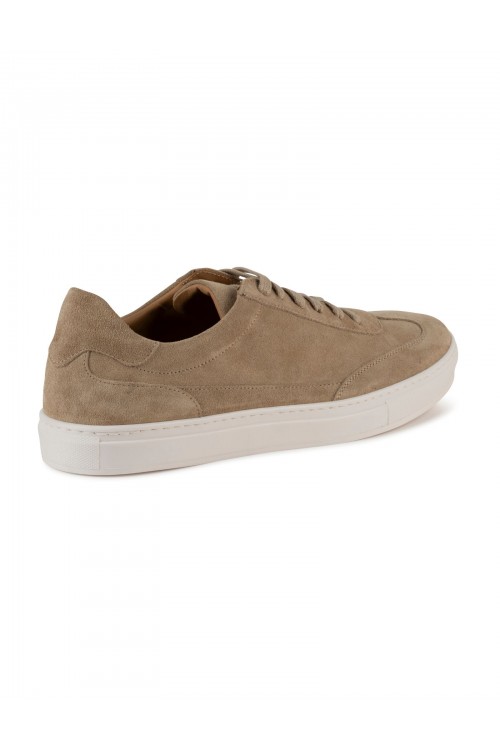 Sneakers from 100% suede leather, men's