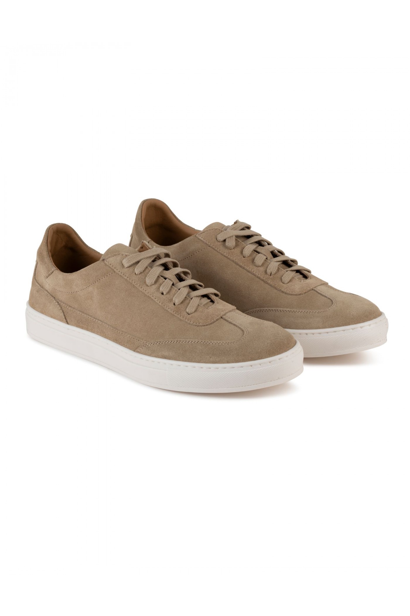 Sneakers from 100% suede leather, men's