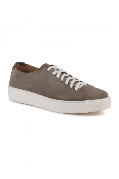 Sneakers από 100% δέρμα σουέτ, ανδρικό