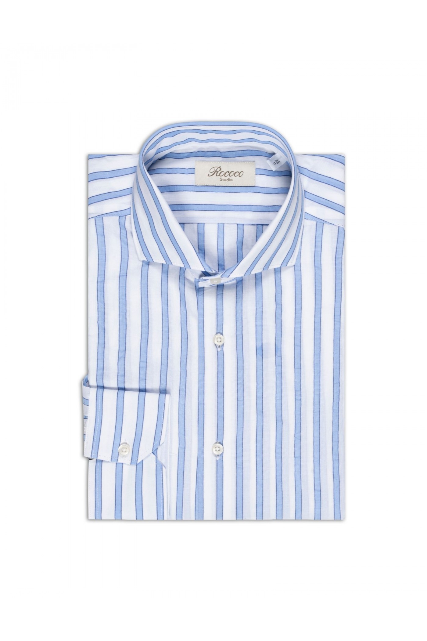 Striped shirt from cotton, men's